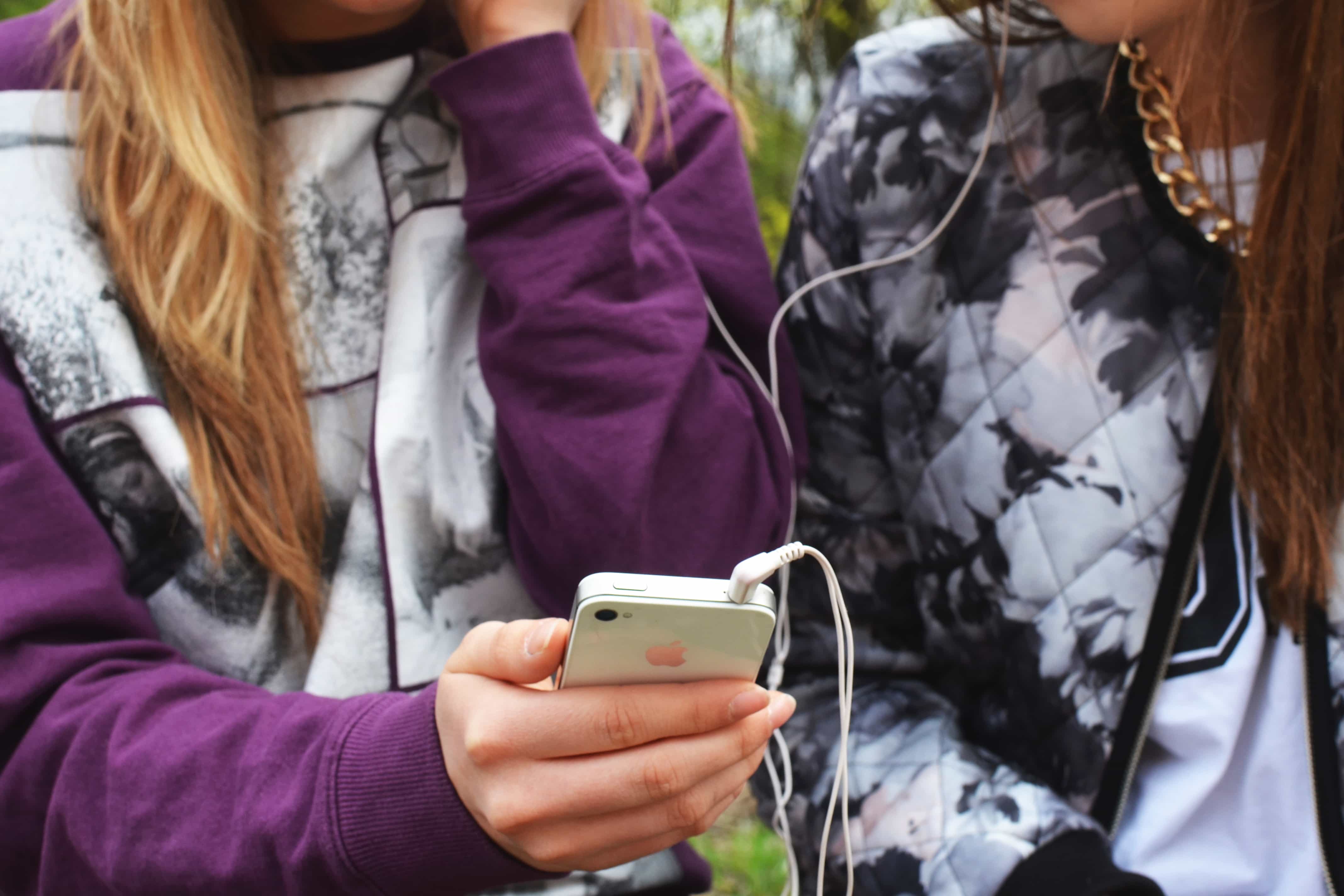 People listening to a online radio station